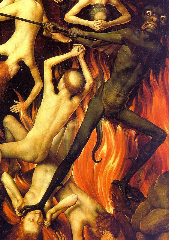 Hans Memling The Last Judgement Triptych Spain oil painting art